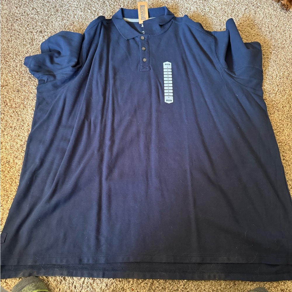 Men 4XL Short Sleeve Polo Shirt